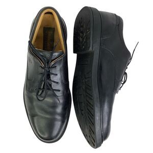 Timberland Black Leather Lace Up Oxford Mens Dress Shoes Sz 9.5M 90082